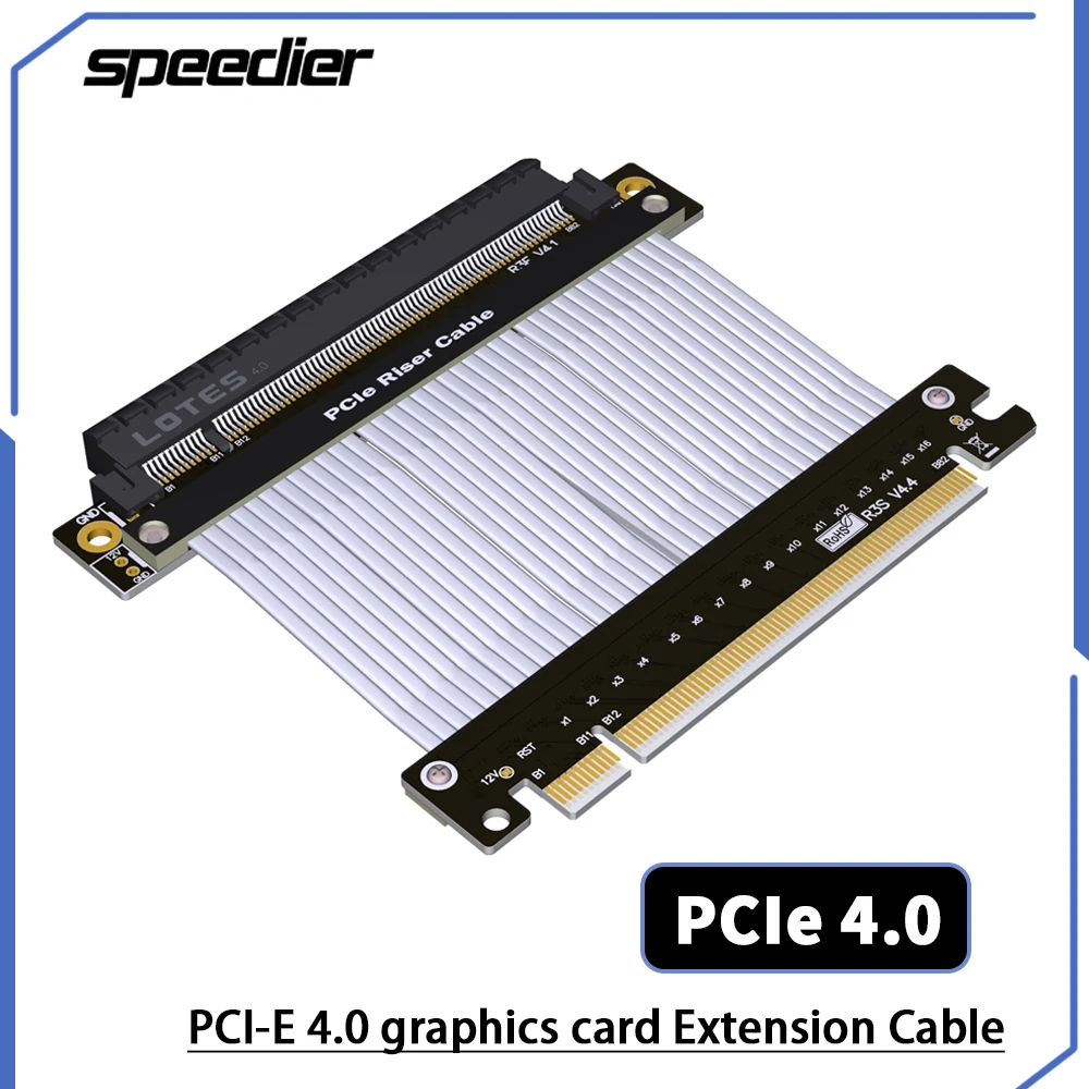 Pcie 4.0 X16 Riser Cable 90 Degree - PCIE 4.0 X16 Riser Cable RTX3090