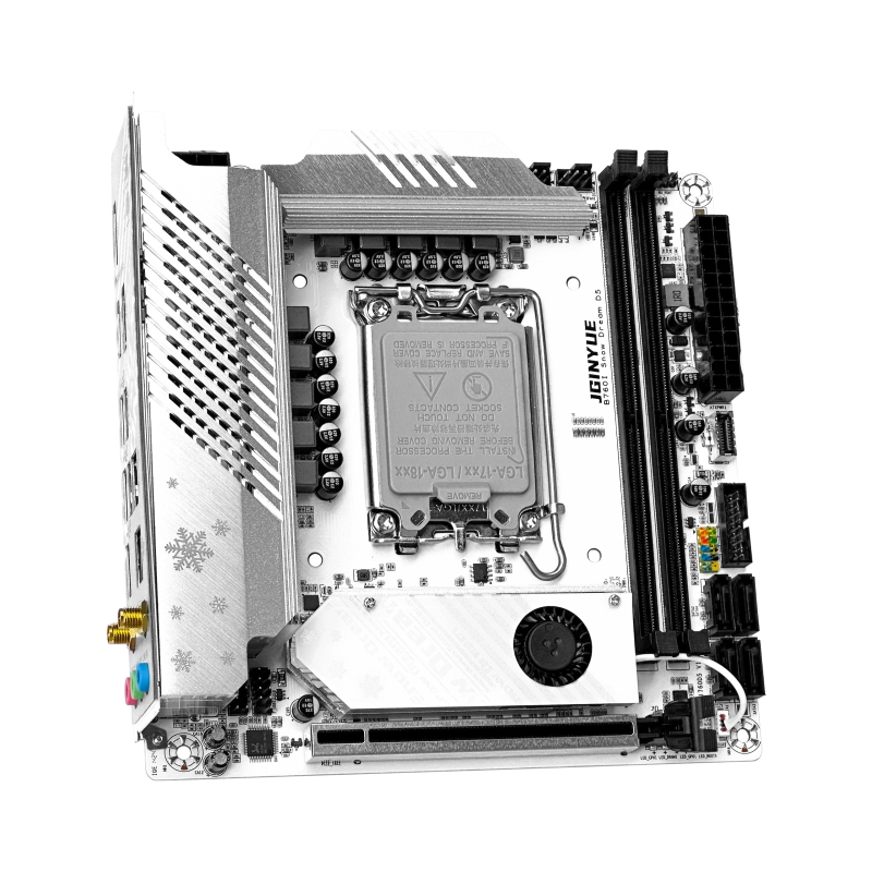 JGINYUE B760i Motherboard LGA  - огляд і ціна Lga 1700 Ddr5 Itx Motherboard
