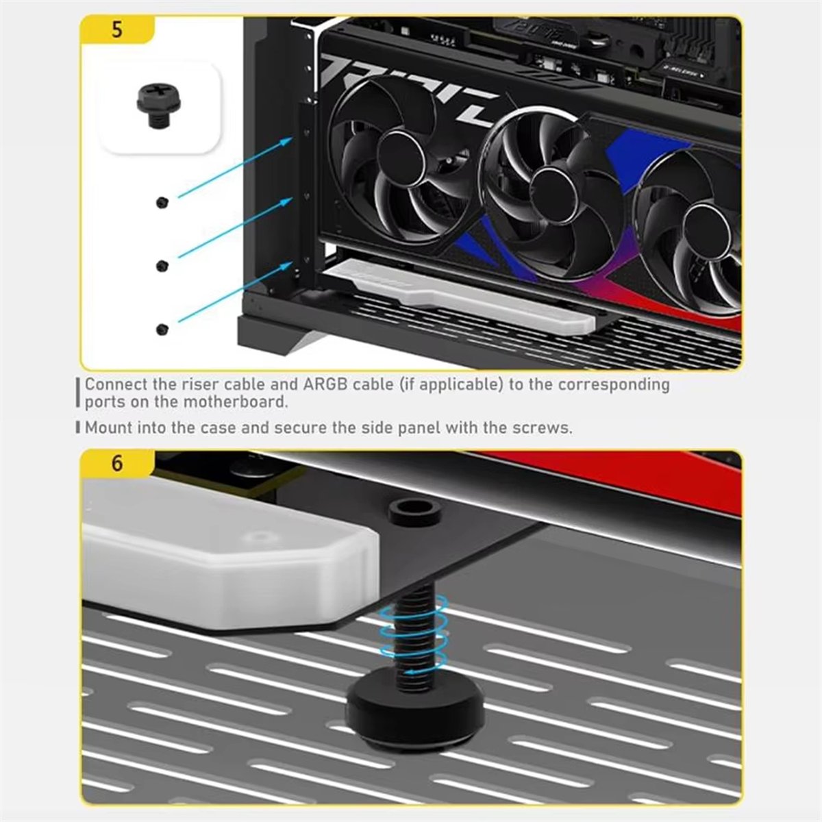 L77A Vertical GPU Mounting Bra - огляд і ціна Pcie 4.0 X16 Riser Cable 90 Degree