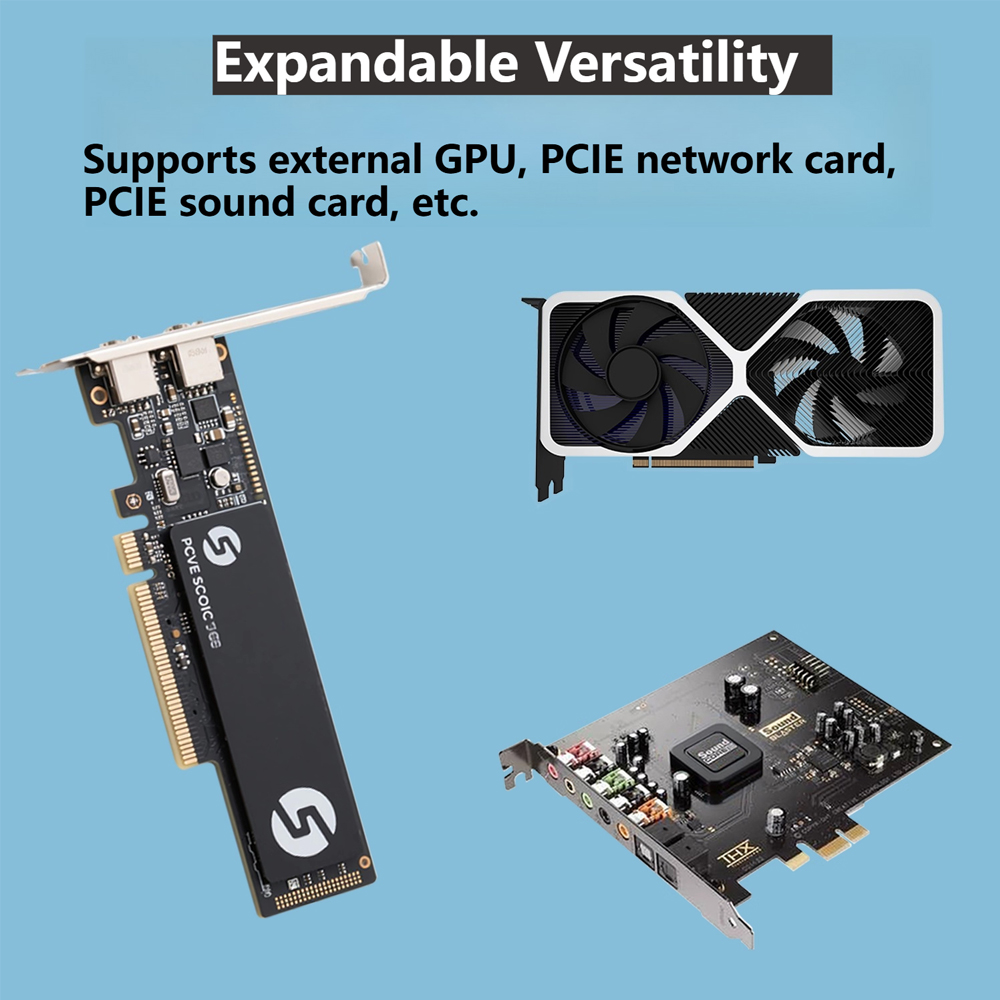 Oculink eGPU Graphics Card Doc - огляд і ціна External Gpu Dock Pcie 4.0 Oculink