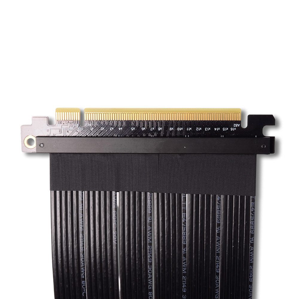 Riser Silver PCIe 4.0 X16 To X - огляд і ціна Pcie 4.0 X16 Riser Cable 90 Degree
