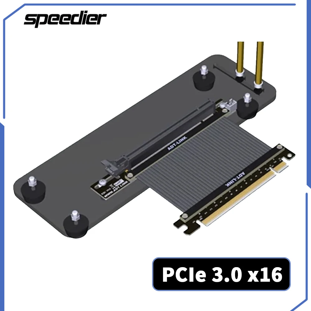 PCI Express X16 Graphics Card  - огляд і ціна Pcie 4.0 X16 Riser Cable 90 Degree