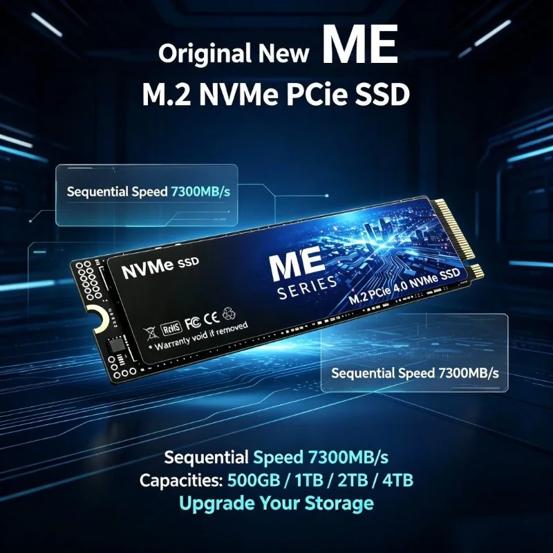 New ME SERIES NVMe SSD M.2 PCI - огляд і ціна M.2 Nvme 4Tb Pcie 4.0 Ssd