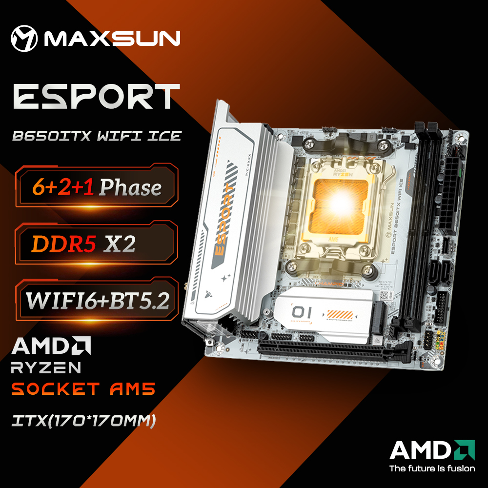MAXSUN B650M Motherboard ITX A - огляд і ціна B650 Itx Motherboard Wifi