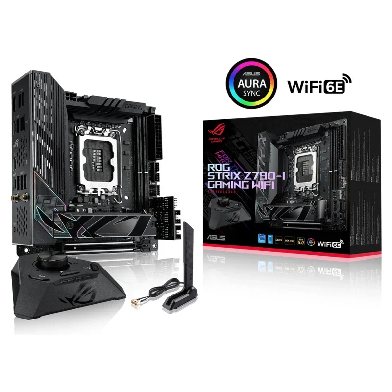 ASUS ROG STRIX Z790-I GAMING W - огляд і ціна Lga 1700 Ddr5 Itx Motherboard