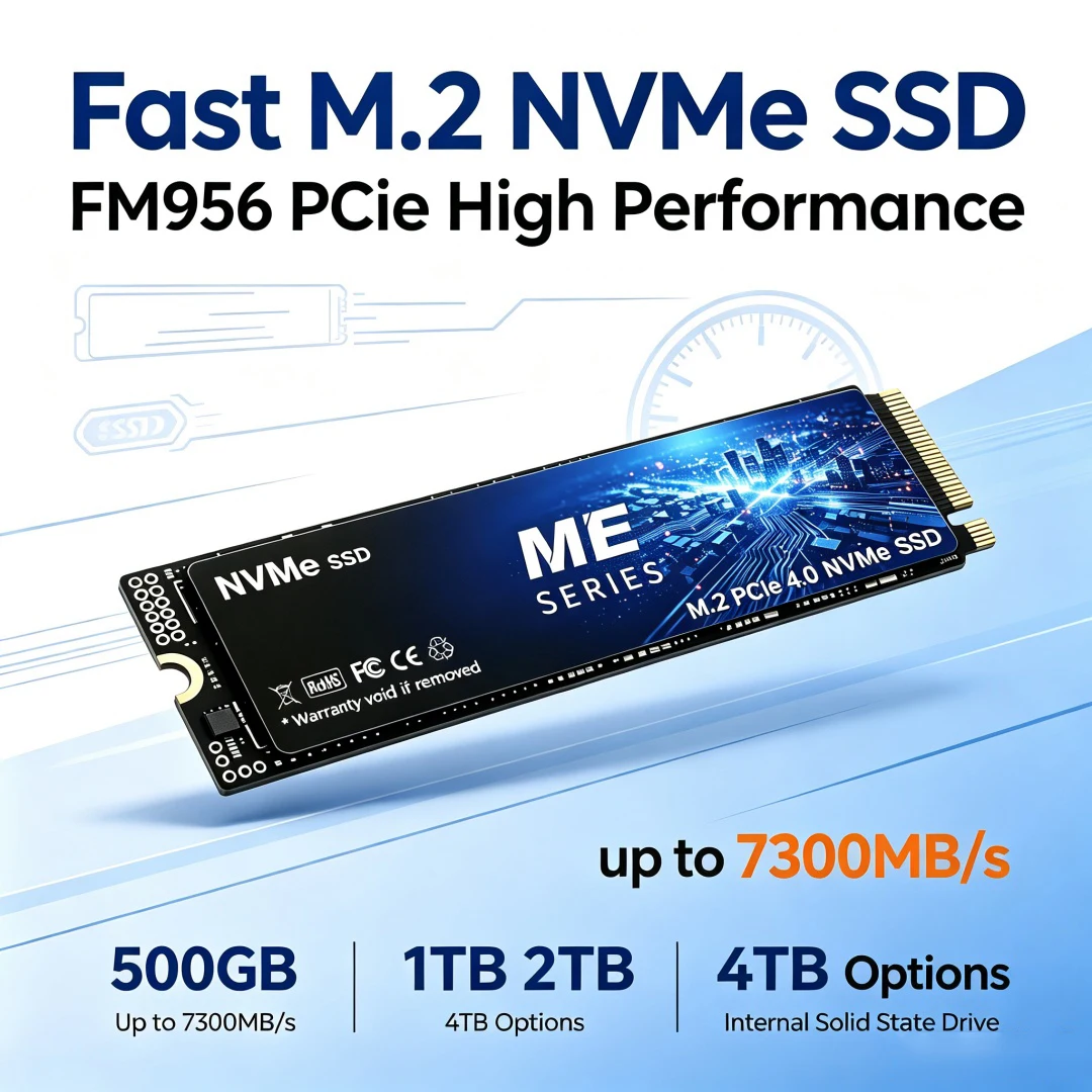2026 ME SSD 500GB 1TB 2TB 4TB  - огляд і ціна M.2 Nvme 4Tb Pcie 4.0 Ssd