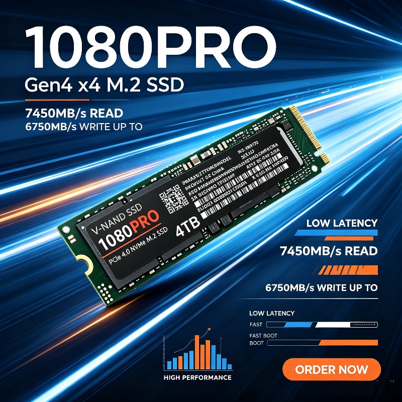 Original 1080Pro 512GB-4TB PCI - огляд і ціна M.2 Nvme 4Tb Pcie 4.0 Ssd