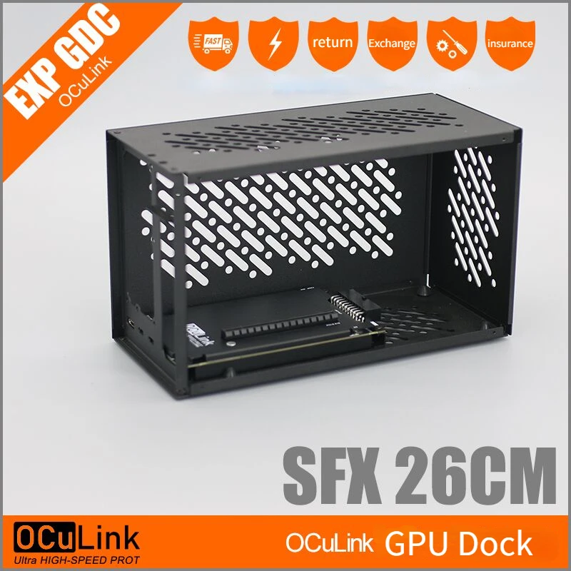 Aluminum Case OCuP4v2 OCuLink  - огляд і ціна External Gpu Dock Pcie 4.0 Oculink