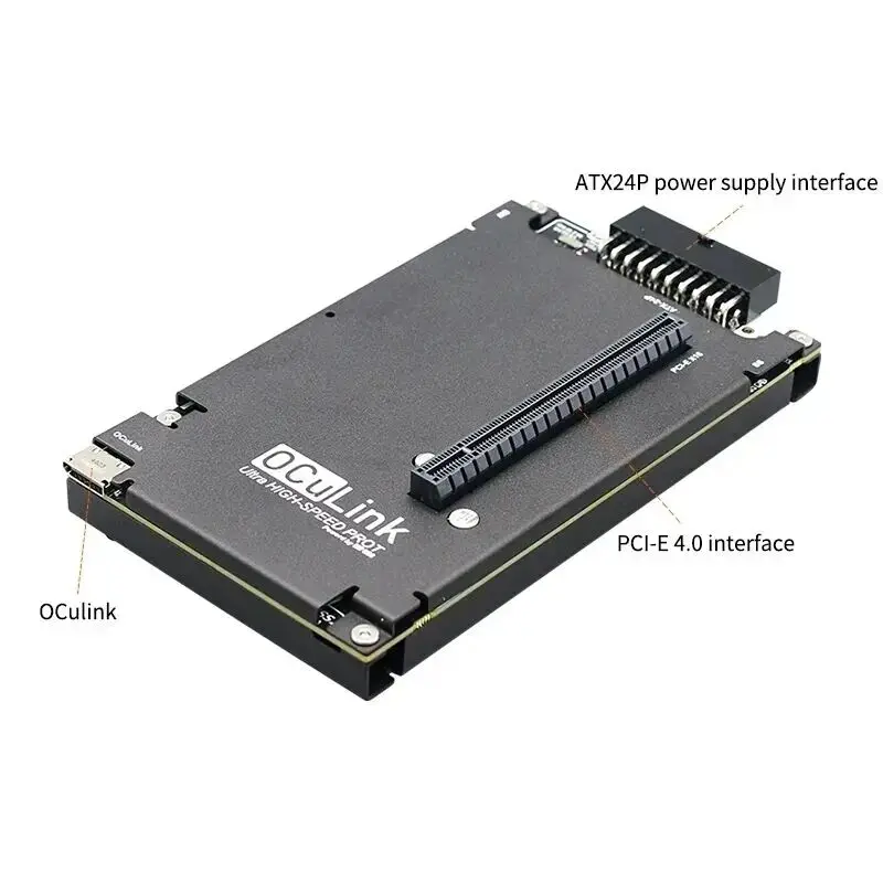 OCuP4V2 OCuLink GPU Dock w ReD - огляд і ціна External Gpu Dock Pcie 4.0 Oculink