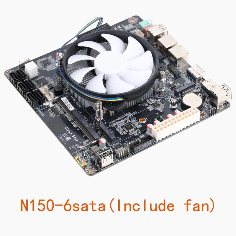 N100/N150 NAS DDR4 Motherboard - огляд і ціна Nas Motherboard N100 6 Sata