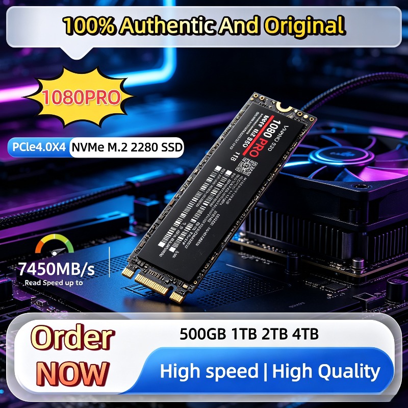 100% original 1080PRO PCIe 4.0 - огляд і ціна M.2 Nvme 4Tb Pcie 4.0 Ssd
