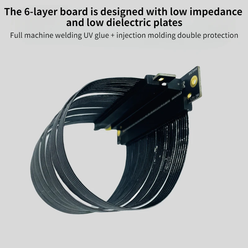 PCI-E 4.0 X16 Graphics Card Sh - огляд і ціна Pcie 4.0 X16 Riser Cable 90 Degree