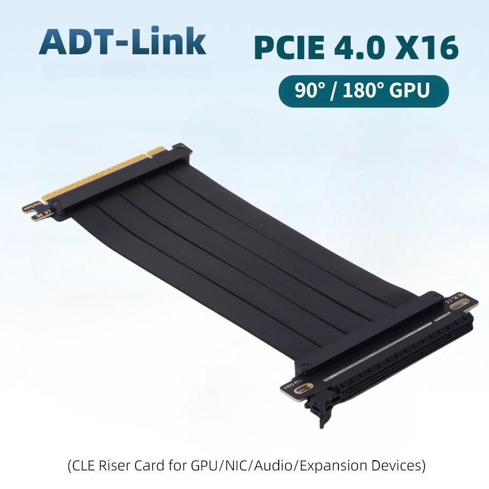 Ultra PCIe 4.0 Universal Riser - огляд і ціна Pcie 4.0 X16 Riser Cable 90 Degree