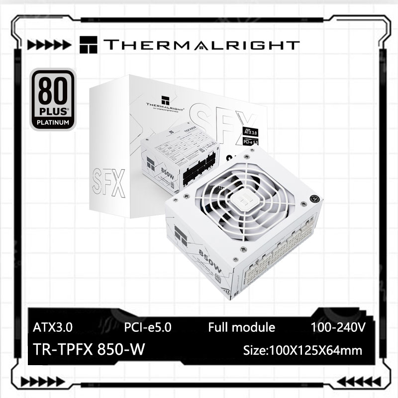 Thermalright TR-TPFX850 White  - огляд і ціна Sfx Power Supply 850W Gold