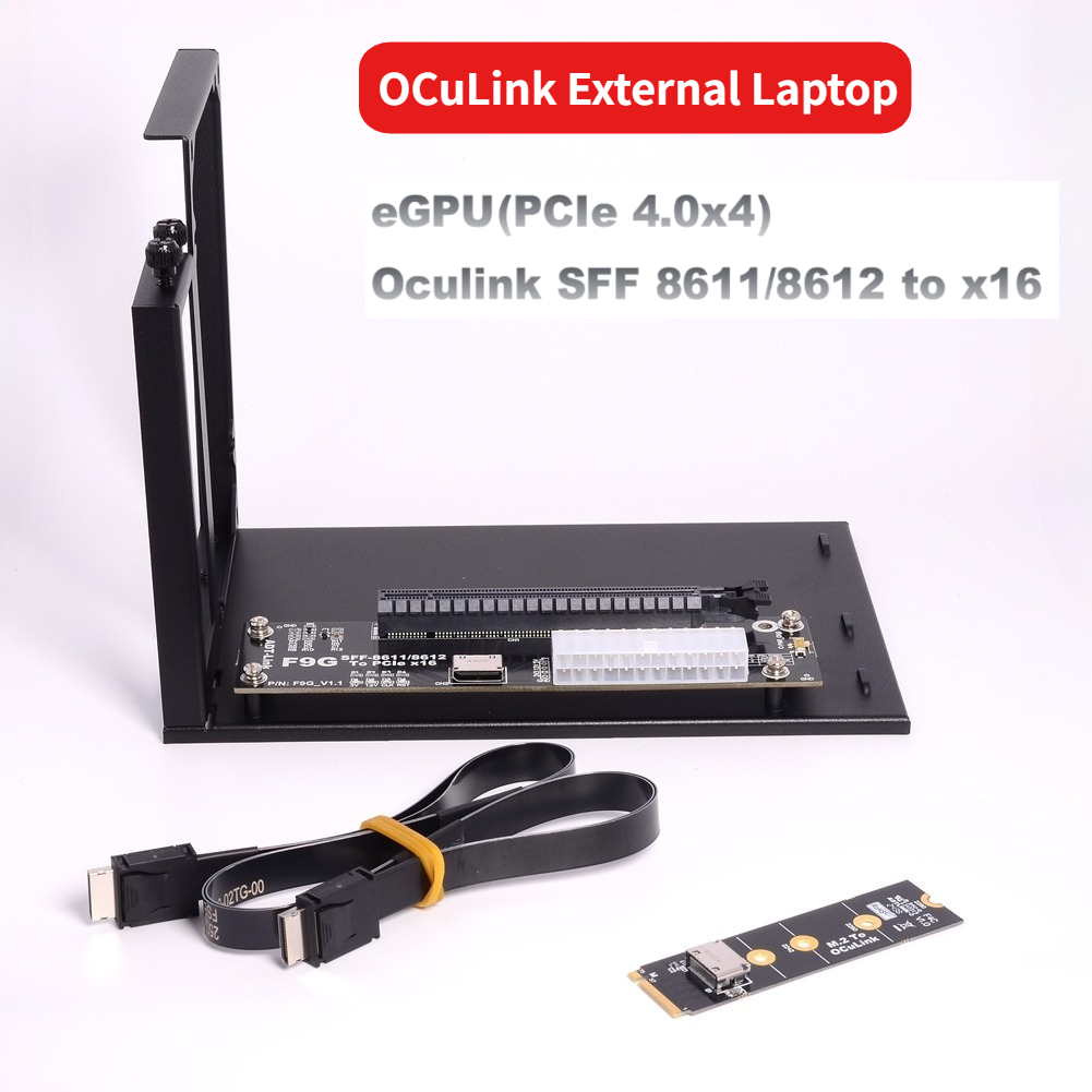 F9G-BK7 EGPU Oculink GPU Dock  - огляд і ціна External Gpu Dock Pcie 4.0 Oculink
