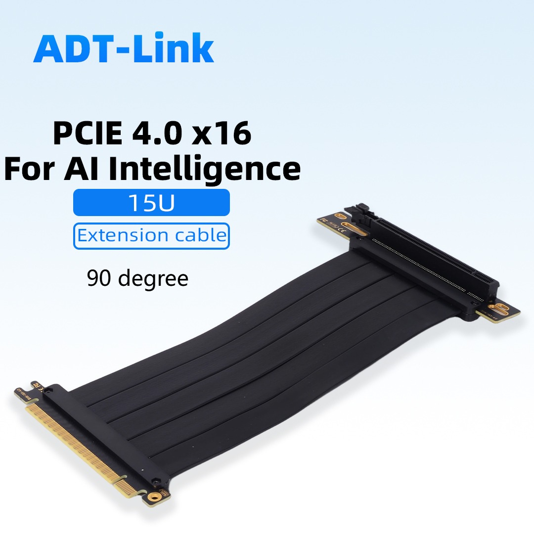 PCIE 4.0 X16 Graphics Card Ext - огляд і ціна Pcie 4.0 X16 Riser Cable 90 Degree