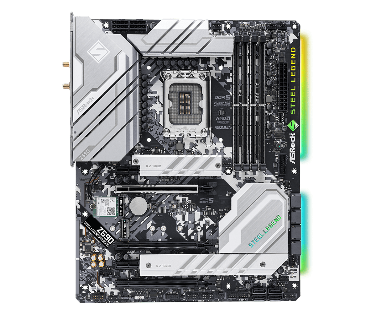 Z690 LGA1700 Motherboard ASROC - огляд і ціна Lga 1700 Ddr5 Itx Motherboard