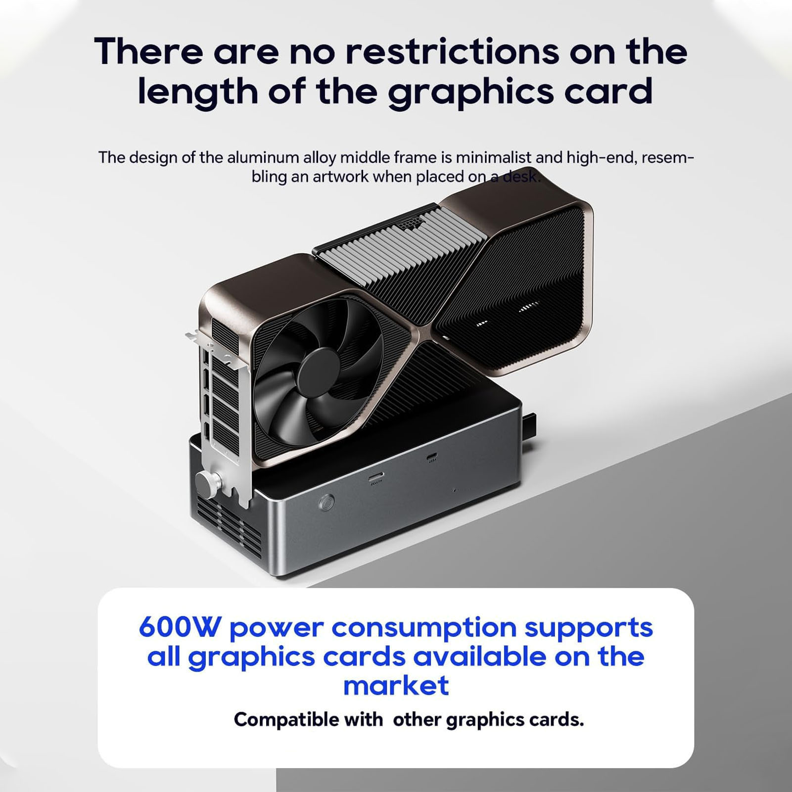 800W PSU PCIe 4.0 X4 External  - огляд і ціна External Gpu Dock Pcie 4.0 Oculink
