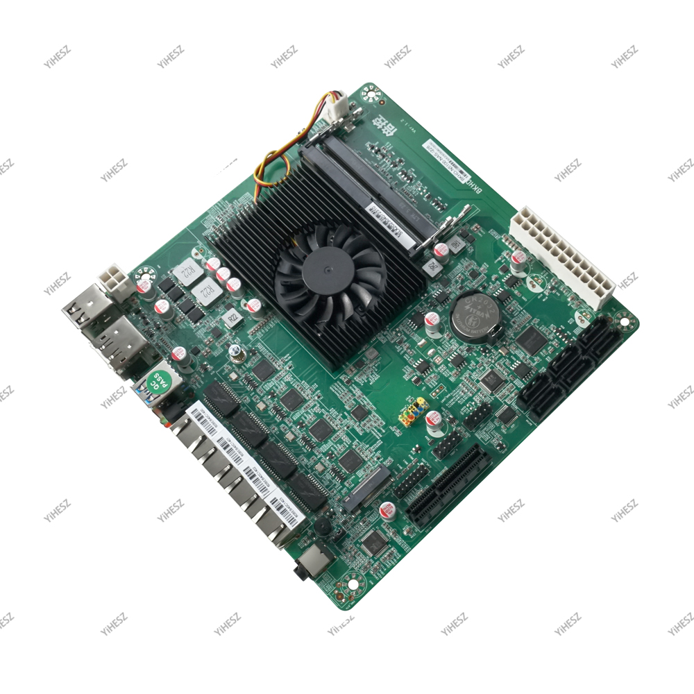 BK N5105 Quad-Core N100 Soft R - огляд і ціна Nas Motherboard N100 6 Sata