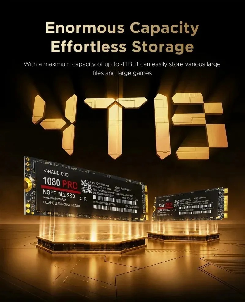 2026 1080PRO PCIe 4.0 NVMe M.2 - огляд і ціна M.2 Nvme 4Tb Pcie 4.0 Ssd