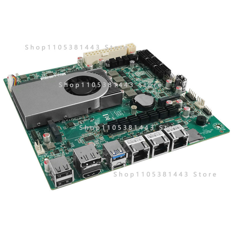 12th generation six 6-bay 10G  - огляд і ціна Nas Motherboard N100 6 Sata